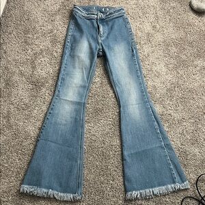 KanCan girls new flare jeans size 10